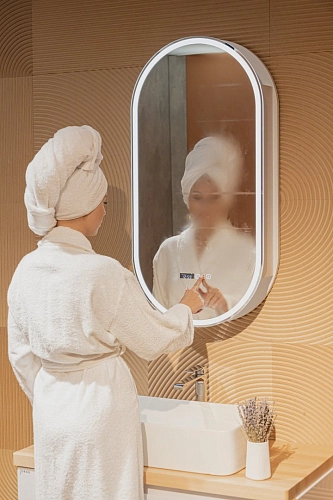 Зеркальный шкаф SILVER MIRRORS 500x1000 Bluetooth Soho-7 (LED-00002517) Зеркальный шкаф SILVER MIRRORS 500x1000 Bluetooth Soho-7 (LED-00002517)