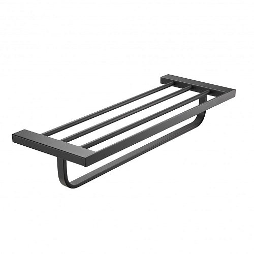 Полотенцедержатель Milacio Ultra (MCU.955.MB) настенная черный матовый Полотенцедержатель Milacio Ultra (MCU.955.MB) настенная черный матовый