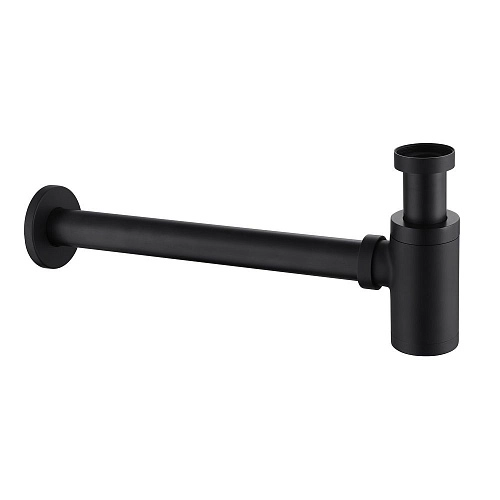 Сифон для раковины ABBER AF0030B черный матовый Сифон для раковины ABBER AF0030B черный матовый