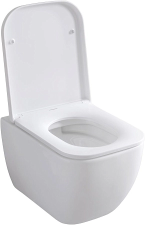 Унитаз подвесной Allen Brau Infinity 4.21004.20 с крышкой, белый глянец