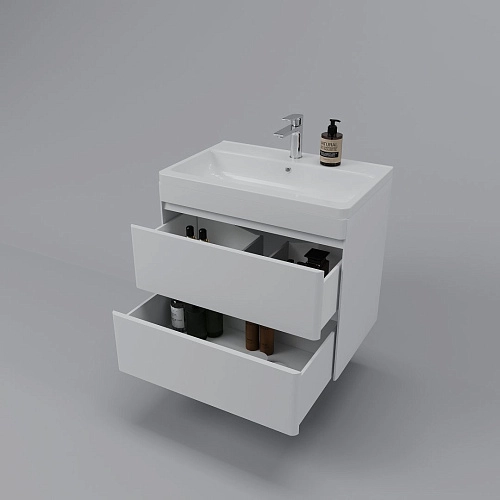 Тумба под раковину Style Line Атлантика 70, Люкс антискрейч, PLUS подвесная СС-00002339 Тумба под раковину Style Line Атлантика 70, Люкс антискрейч, PLUS подвесная СС-00002339