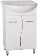 Тумба под раковину Style Line Уют 55, напольная, белая, ЛС-000010055 Тумба под раковину Style Line Уют 55, напольная, белая, ЛС-000010055