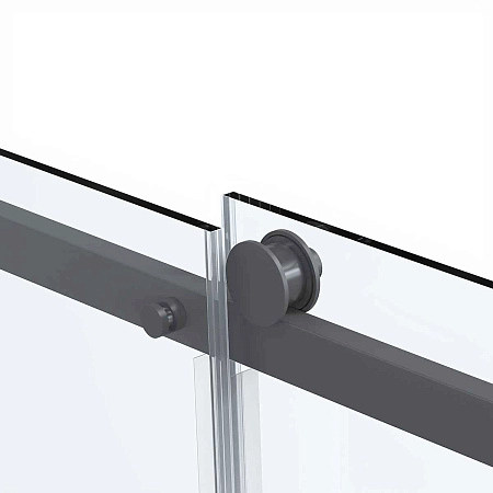 Душевая дверь Vincea Como Soft VDS-1CS110CLGM, 1100, вороненая сталь, стекло прозрачное