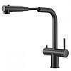 Смеситель для кухни Milacio Ultra 561 (MCU.561.TB) под фильтр, total black с вытяжной лейкой Смеситель для кухни Milacio Ultra 561 (MCU.561.TB) под фильтр, total black с вытяжной лейкой