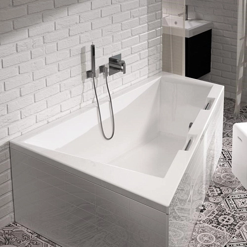 Акриловая ванна Riho Doppio BA9000500000000 180x130 R Акриловая ванна Riho Doppio BA9000500000000 180x130 R