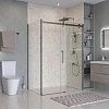 Душевой уголок BelBagno MARINO-2-AH-1-150/90-C-GM 150x90 см, профиль оружейная сталь, стекло прозрачное Душевой уголок BelBagno MARINO-2-AH-1-150/90-C-GM 150x90 см, профиль оружейная сталь, стекло прозрачное