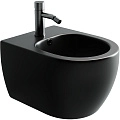 Биде подвесное Ceramica Nova PLAY CN3002MB черный матовый Биде подвесное Ceramica Nova PLAY CN3002MB черный матовый
