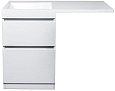 Тумба под раковину Style Line Даллас 115, Люкс белая, PLUS СС-00000515 Тумба под раковину Style Line Даллас 115, Люкс белая, PLUS СС-00000515