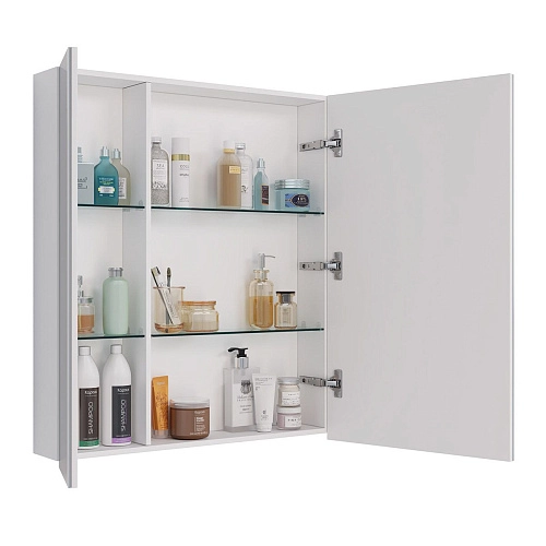 Зеркальный шкаф Lemark UNIVERSAL 70х80 см белый LM70ZS-U Зеркальный шкаф Lemark UNIVERSAL 70х80 см белый LM70ZS-U