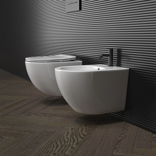 Биде подвесное Ceramica Nova FORMA CN3010 Биде подвесное Ceramica Nova FORMA CN3010