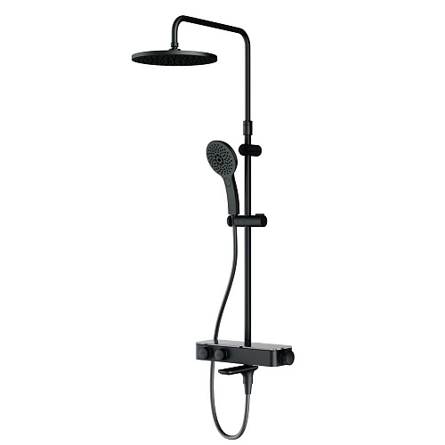 Душевая система AM.PM Inspire V2.0 F0750A522 с термостатом, верхний душ d 250 Душевая система AM.PM Inspire V2.0 F0750A522 с термостатом, верхний душ d 250