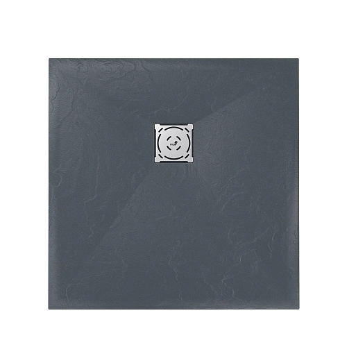 Душевой поддон RGW Stone Tray ST-G 1000x1000 мм 16152100-02 квадратный графит \ серый Душевой поддон RGW Stone Tray ST-G 1000x1000 мм 16152100-02 квадратный графит \ серый
