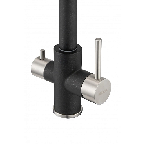 Смеситель для кухни Milacio Ultra ( MCU.553.MB ) чёрный матовый Смеситель для кухни Milacio Ultra ( MCU.553.MB ) чёрный матовый