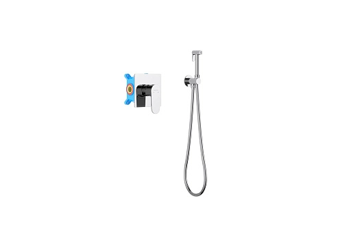 Гигиенический душ Aquatek ОБЕРОН AQ1219CR Хром, встраиваемый Гигиенический душ Aquatek ОБЕРОН AQ1219CR Хром, встраиваемый