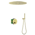 Душевая система Timo Saona SX-2370/17SM встраиваемая с термостатом золото матовое Душевая система Timo Saona SX-2370/17SM встраиваемая с термостатом золото матовое
