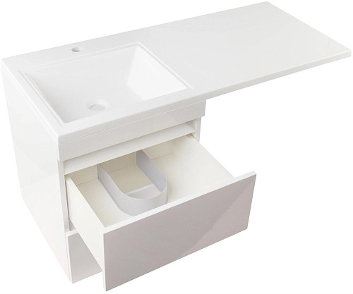 Тумба под раковину Style Line Даллас 115, люкс PLUS, белый СС-00000651 Тумба под раковину Style Line Даллас 115, люкс PLUS, белый СС-00000651