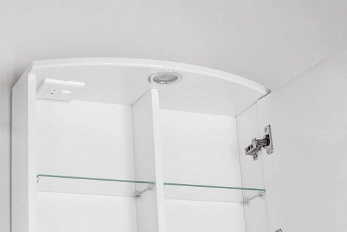 Зеркальный шкаф Style Line Жасмин 2 500/С, Люкс белый ЛС-000010038 Зеркальный шкаф Style Line Жасмин 2 500/С, Люкс белый ЛС-000010038