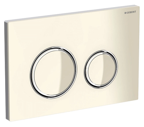 Клавиша смыва Geberit 115.884.TG.1 Sigma21бежевый, глянцевый хром Клавиша смыва Geberit 115.884.TG.1 Sigma21бежевый, глянцевый хром