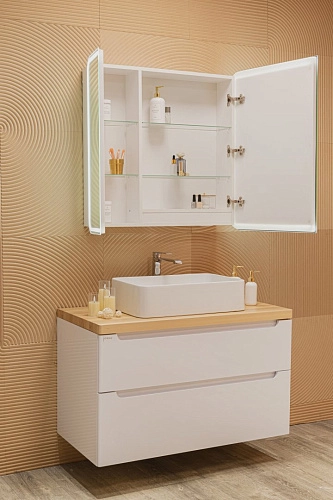 Зеркальный шкаф SILVER MIRRORS Alliance 805х800 (LED-00002516) Зеркальный шкаф SILVER MIRRORS Alliance 805х800 (LED-00002516)