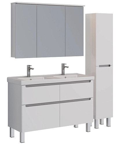 Зеркальный шкаф Lemark ZENON 120х80 с козырьком-подсветкой, с розеткой, белый LM120ZS-Z Зеркальный шкаф Lemark ZENON 120х80 с козырьком-подсветкой, с розеткой, белый LM120ZS-Z