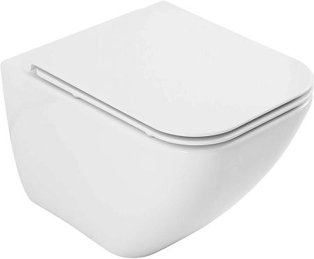 Унитаз подвесной Allen Brau Liberty 4.33011.20 с крышкой, белый