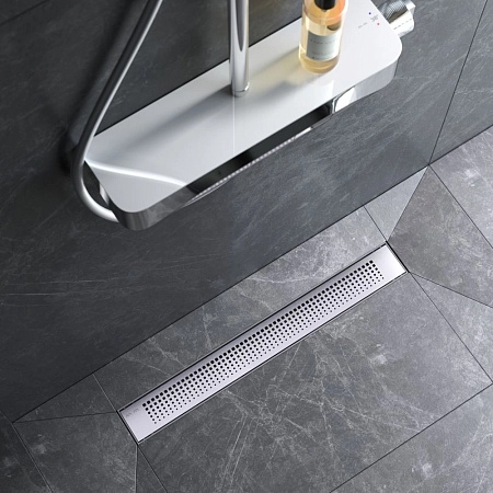 Душевой лоток AM.PM Prime Flow W02SC-P11-060-01SB Flow Cut Gradient 60см, сталь матовая Душевой лоток AM.PM Prime Flow W02SC-P11-060-01SB Flow Cut Gradient 60см, сталь матовая