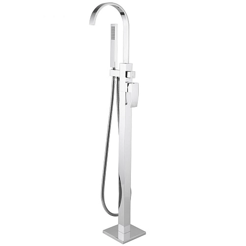 Смеситель для ванны ABBER Wasserfall AF8615 напольный, хром Смеситель для ванны ABBER Wasserfall AF8615 напольный, хром