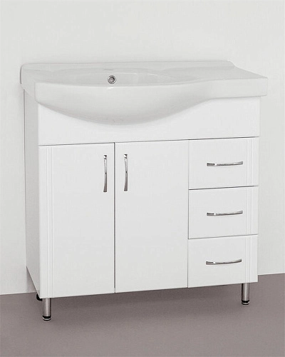 Тумба под раковину Style Line Эко Стандарт 25 (3 ящ.) ЛС-00000109 Тумба под раковину Style Line Эко Стандарт 25 (3 ящ.) ЛС-00000109