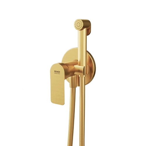 Гигиенический душ Remer Infinity I65WBG, золото брашированное Гигиенический душ Remer Infinity I65WBG, золото брашированное