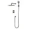 Душевая система Lemark Bronx LM3749GM термостатическая, встраиваемая, графит Душевая система Lemark Bronx LM3749GM термостатическая, встраиваемая, графит