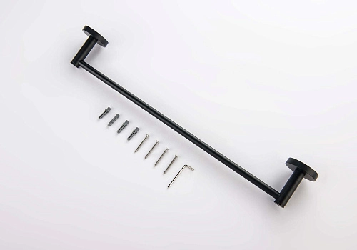 Полотенцедержатель Aquatek ЕВРОПА AQ4120MB черный матовый Полотенцедержатель Aquatek ЕВРОПА AQ4120MB черный матовый