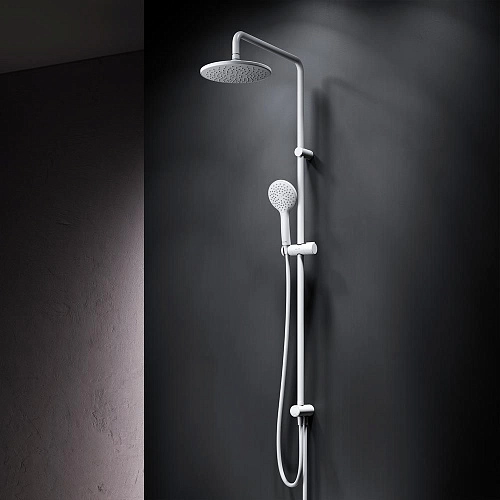 Душевая система AM.PM Gem F0790033 верхний душ d220 мм, штанга 1030-1460 мм Душевая система AM.PM Gem F0790033 верхний душ d220 мм, штанга 1030-1460 мм