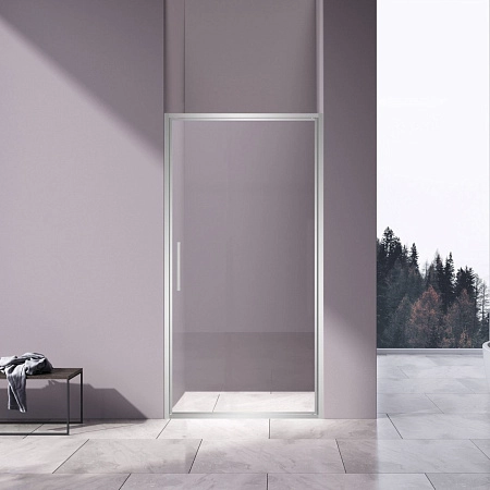 Душевая дверь Vincea Slim 8mm VDP-4SL100CL, хром, стекло прозрачное