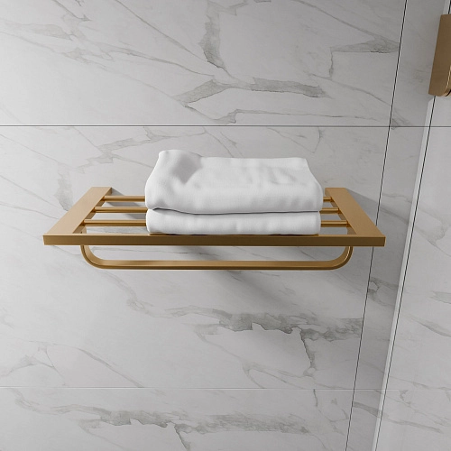 Полотенцедержатель Milacio Ultra (MCU.955.GD) настенная золото Полотенцедержатель Milacio Ultra (MCU.955.GD) настенная золото