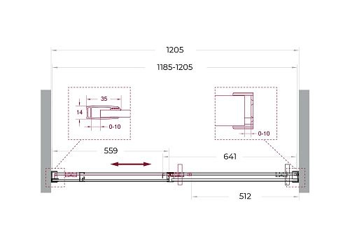 Душевая дверь BelBagno SOFT_CLOSE-1-BF-1-120-C-Cr 120 см, профиль хром, стекло прозрачное Душевая дверь BelBagno SOFT_CLOSE-1-BF-1-120-C-Cr 120 см, профиль хром, стекло прозрачное