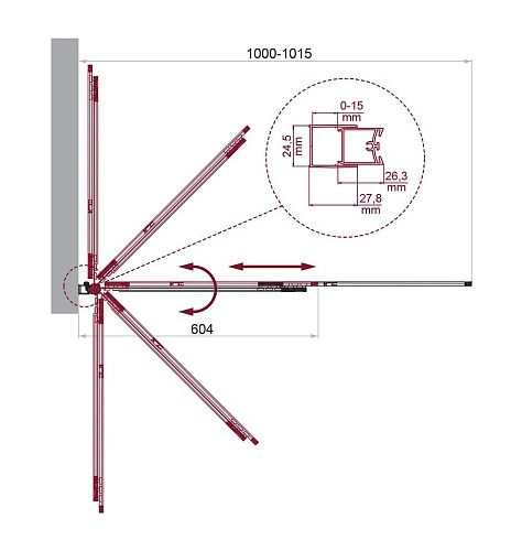 Шторка на ванну BelBagno LUCE-VF-11-100/145-C-ORO 100 см, профиль золото, стекло прозрачное Шторка на ванну BelBagno LUCE-VF-11-100/145-C-ORO 100 см, профиль золото, стекло прозрачное