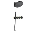 Душевая система Timo Saona SX-2329/03SM встраиваемая с термостатом черный Душевая система Timo Saona SX-2329/03SM встраиваемая с термостатом черный