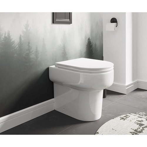 Унитаз приставной Ceramica Nova Brick 314010 крышка микролифт Унитаз приставной Ceramica Nova Brick 314010 крышка микролифт