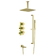 Душевая система Timo Selene SX-2239/17SM встраиваемая с термостатом золото матовое Душевая система Timo Selene SX-2239/17SM встраиваемая с термостатом золото матовое