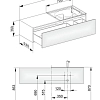 Тумба под раковину Keuco Edition 11 31322WW0000, 700х350х535 мм Тумба под раковину Keuco Edition 11 31322WW0000, 700х350х535 мм