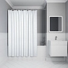 Штора для ванны IDDIS (DL01P18i11) 200х180 см, полиэстер белый Штора для ванны IDDIS (DL01P18i11) 200х180 см, полиэстер белый
