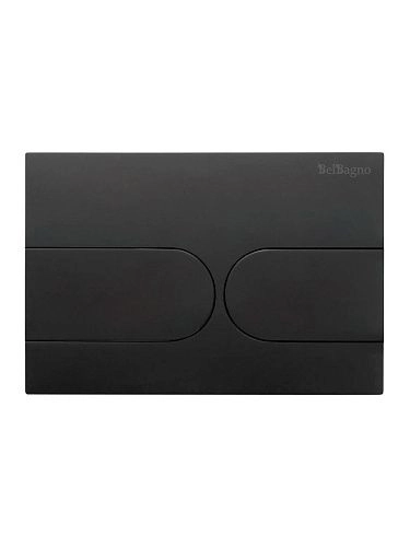 Клавиша смыва BelBagno BB-11-NERO.M черный матовый Клавиша смыва BelBagno BB-11-NERO.M черный матовый