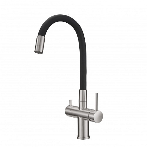 Смеситель для кухни Milacio Ultra 560 (MCU.560.SSB) под фильтр, нержавеющая сталь Смеситель для кухни Milacio Ultra 560 (MCU.560.SSB) под фильтр, нержавеющая сталь