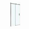 Душевая дверь BelBagno SOFT_CLOSE-2-BF-1-100-C-GM 100 см, профиль оружейная сталь, стекло прозрачное