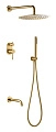 Душевая система Boheme Uno 464-2-MG скрытого монтажа матовое золото Душевая система Boheme Uno 464-2-MG скрытого монтажа матовое золото