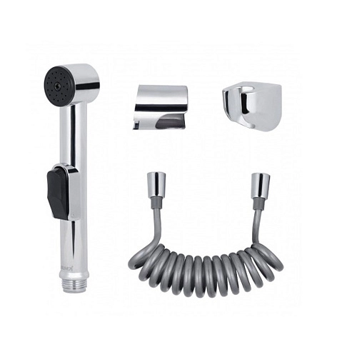 Гигиеническая лейка Kaiser, шланг ПВХ пружина до 2м серый SH-350 Гигиеническая лейка Kaiser, шланг ПВХ пружина до 2м серый SH-350