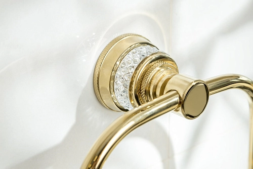 Полотенцедержатель Boheme AURA Gold 10245-G Полотенцедержатель Boheme AURA Gold 10245-G