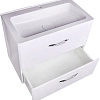 Тумба под раковину Style Line Каре 80 (2 ящ.) Люкс белая, PLUS СС-00002270 Тумба под раковину Style Line Каре 80 (2 ящ.) Люкс белая, PLUS СС-00002270