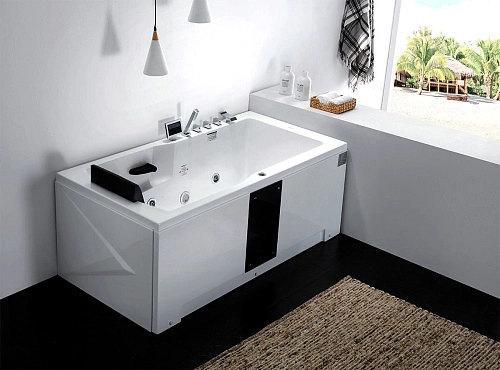 Акриловая ванна Gemy G9066 II K R 171x86 прямоугольная, правая, гидромассажная Акриловая ванна Gemy G9066 II K R 171x86 прямоугольная, правая, гидромассажная