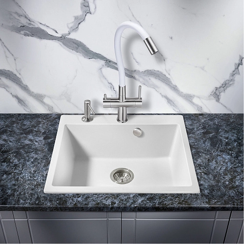 Смеситель для кухни Milacio Ultra 560 (MCU.560.SSW) под фильтр, нержавеющая сталь Смеситель для кухни Milacio Ultra 560 (MCU.560.SSW) под фильтр, нержавеющая сталь